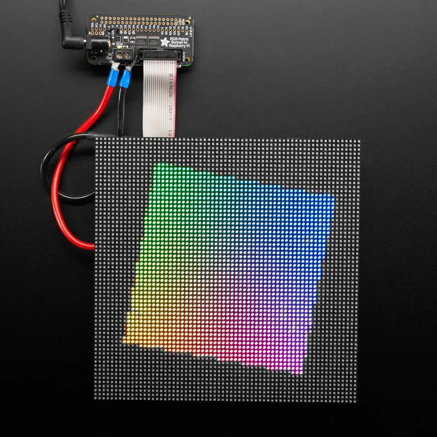 Adafruit RGB Matrix Bonnet for Raspberry Pi