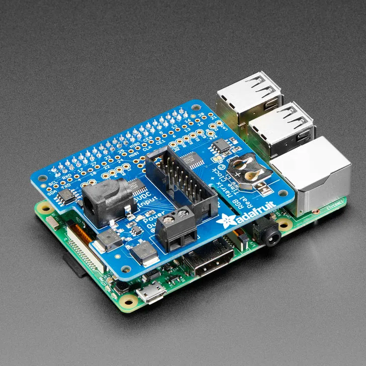 Adafruit RGB Matrix HAT   RTC for Raspberry Pi - Mini Kit