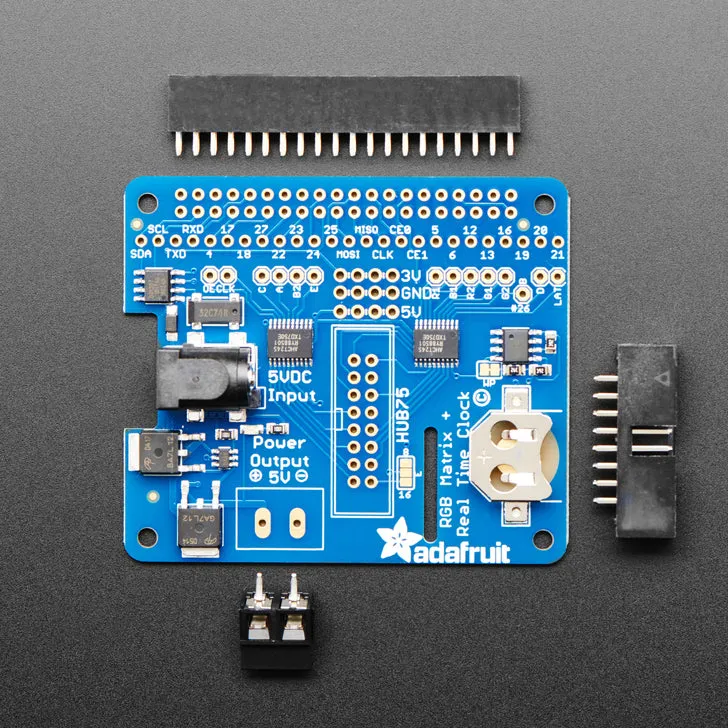 Adafruit RGB Matrix HAT   RTC for Raspberry Pi - Mini Kit