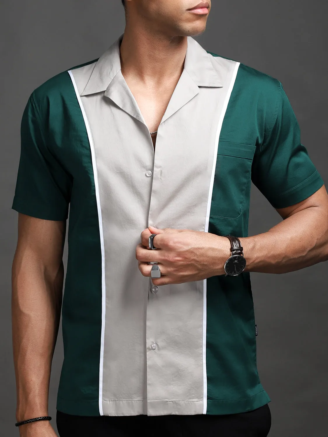 Artisans Grey Teal Limited Edition Shirt