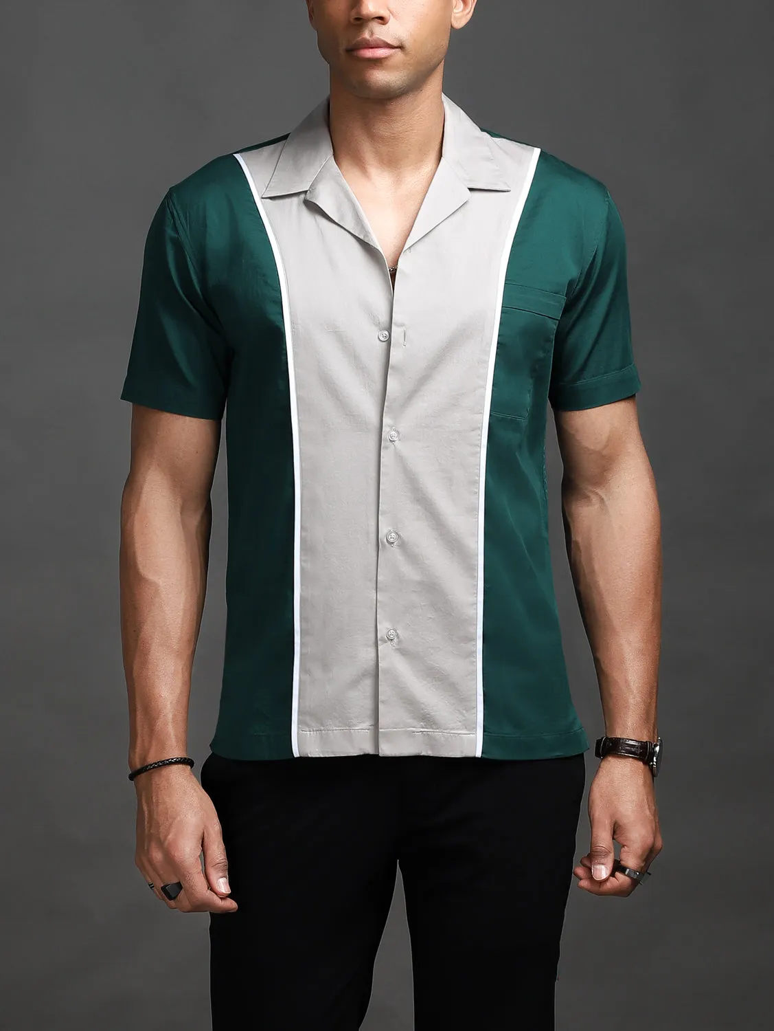 Artisans Grey Teal Limited Edition Shirt