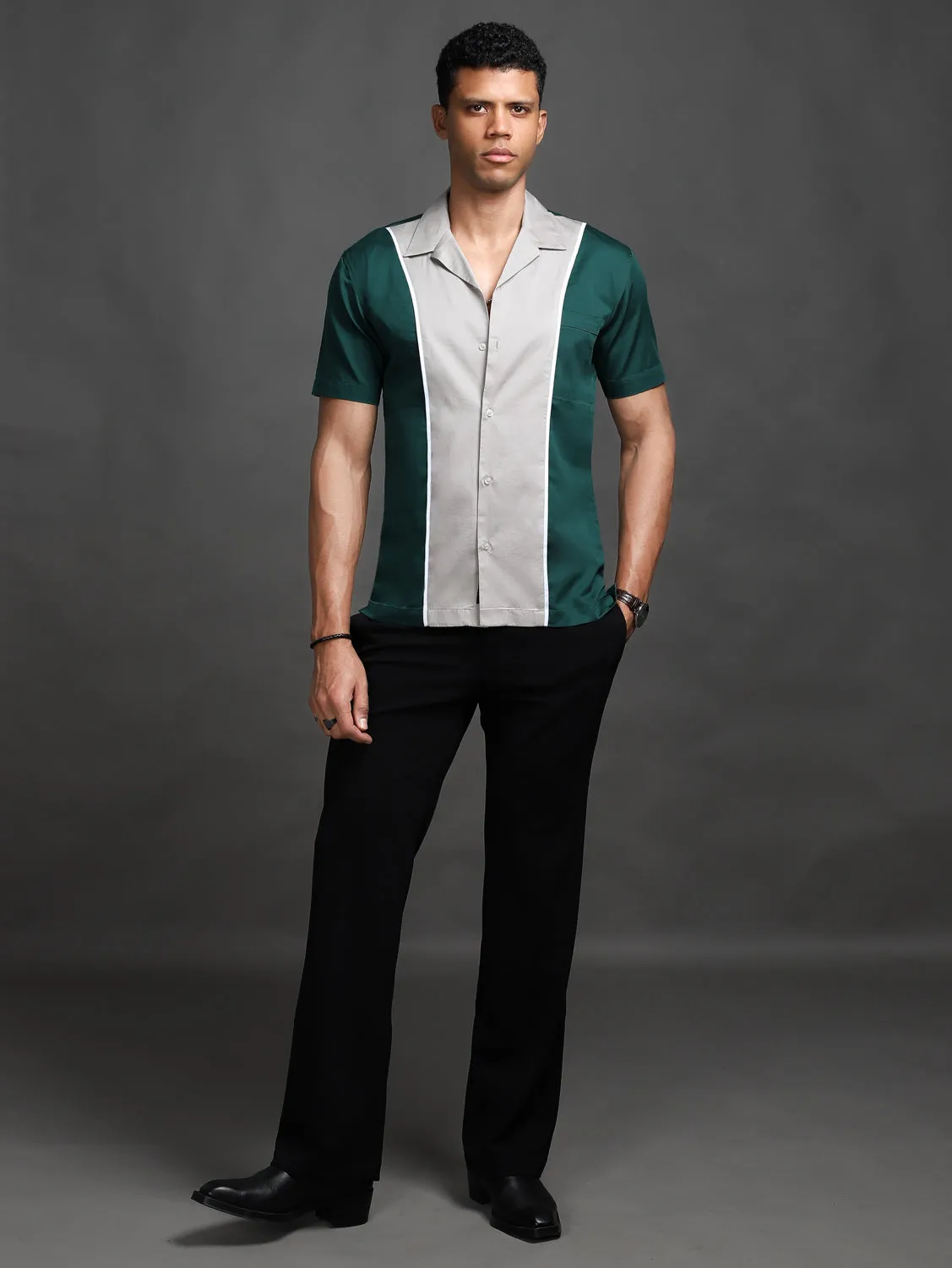 Artisans Grey Teal Limited Edition Shirt