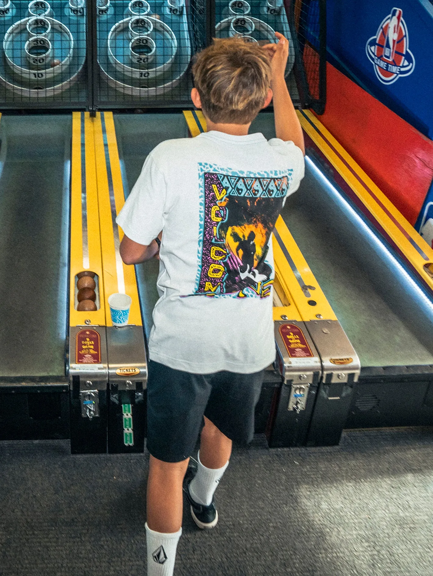 Big Boys Sea Punk Short Sleeve Tee - Off White