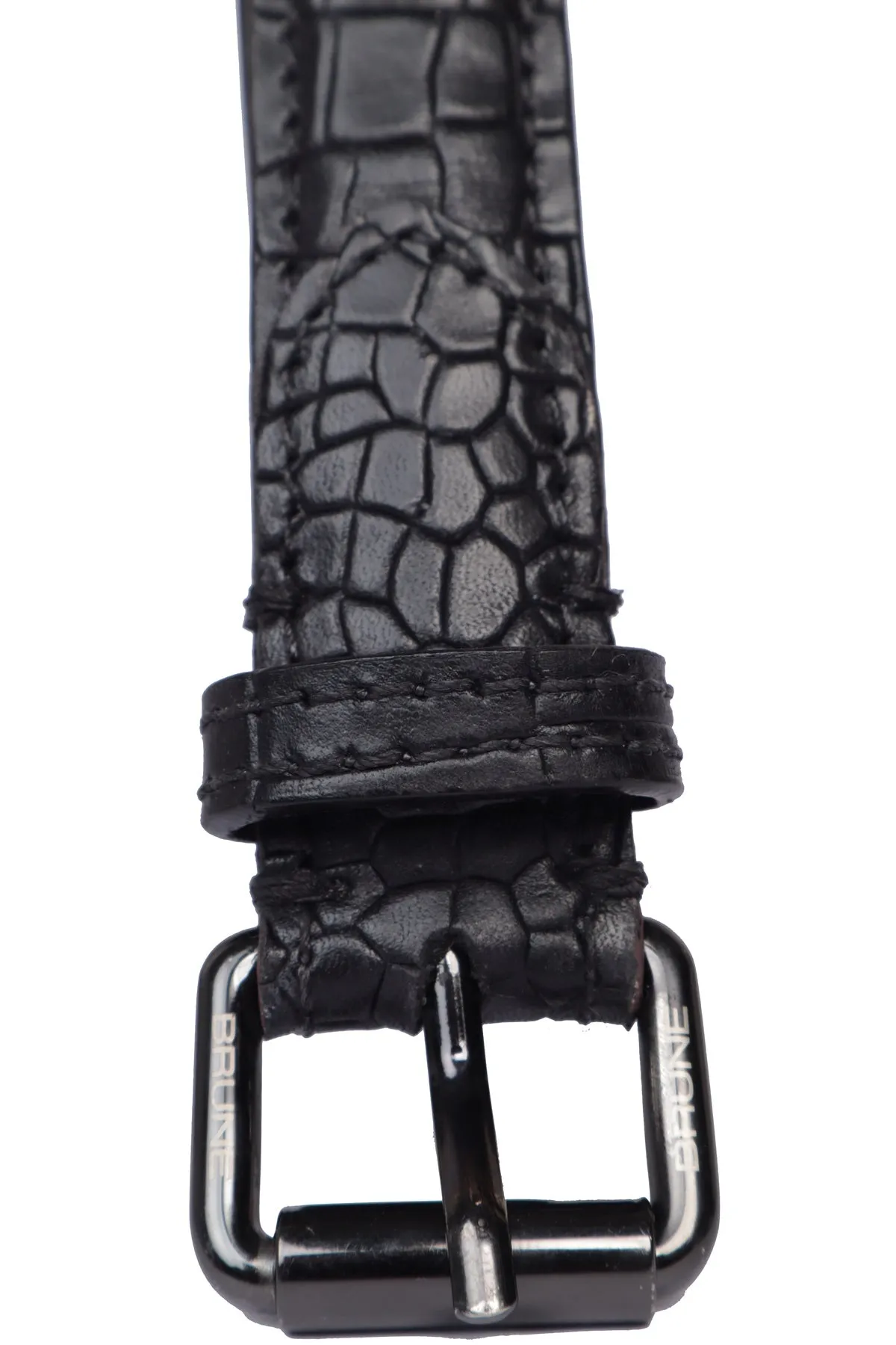Black Antique Look Buckle Belt