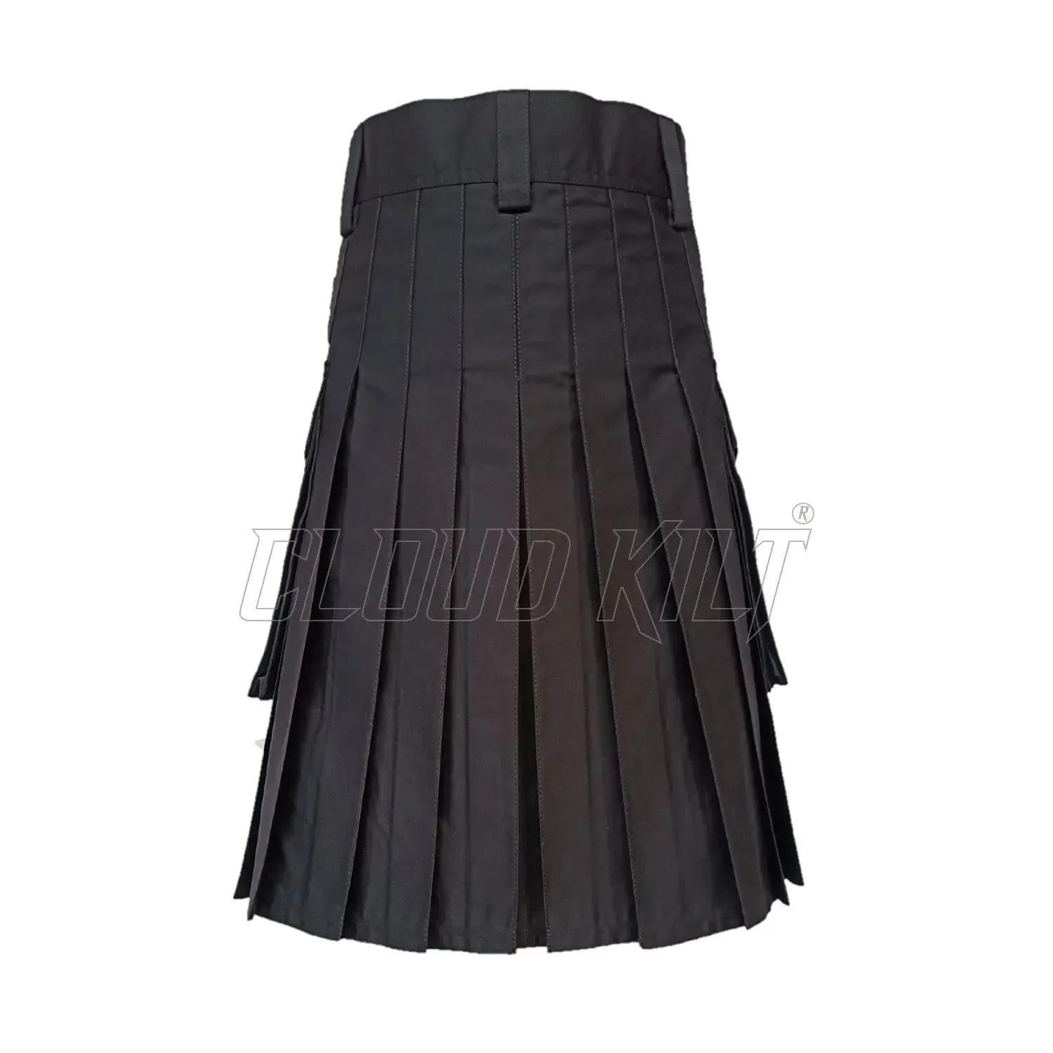 Black High Visibility Firefighter Kilt