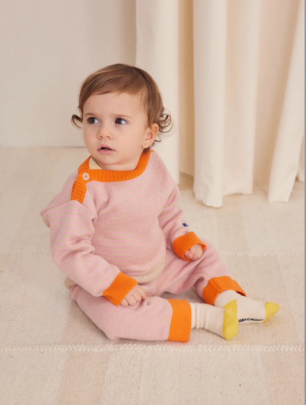 Bobo Choses Baby Stripes Jumper