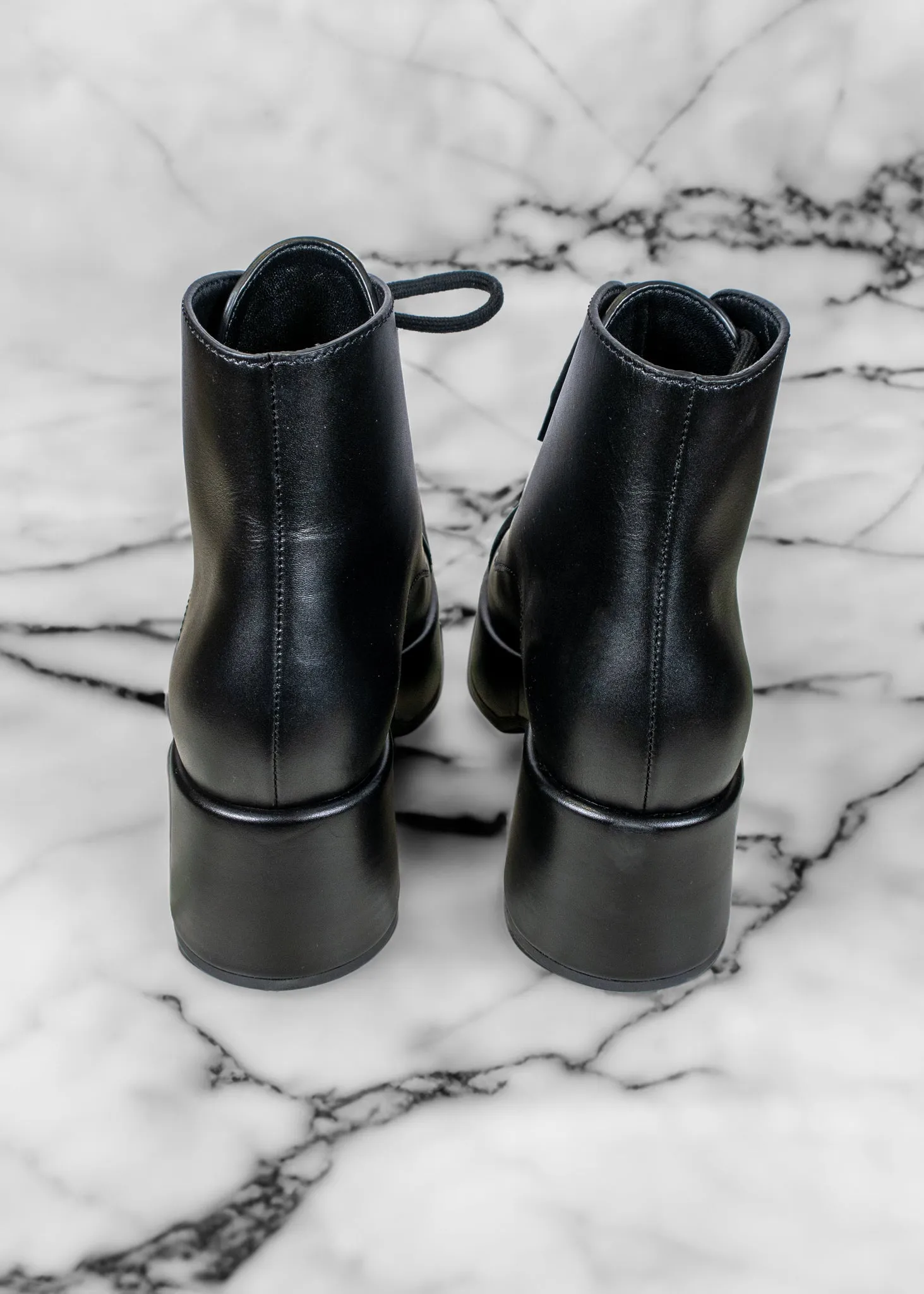 Chanel 2022 Leather Combat Boots