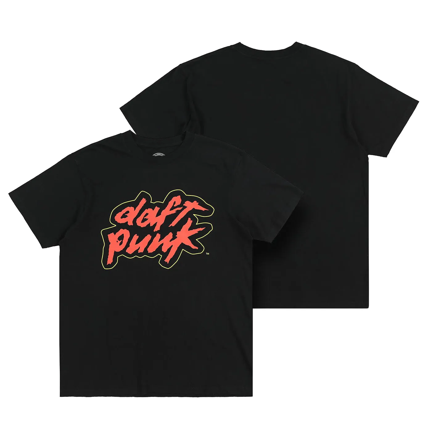 CLASSIC DAFT PUNK LOGO - T-SHIRT NOIR