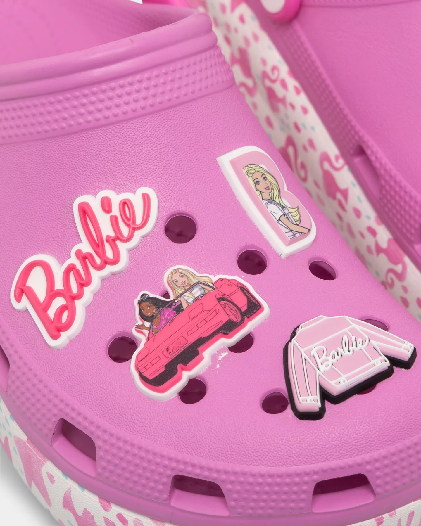 Crocs X Barbie Kids' Barbie Cutie Crush Clog (GS) Pink