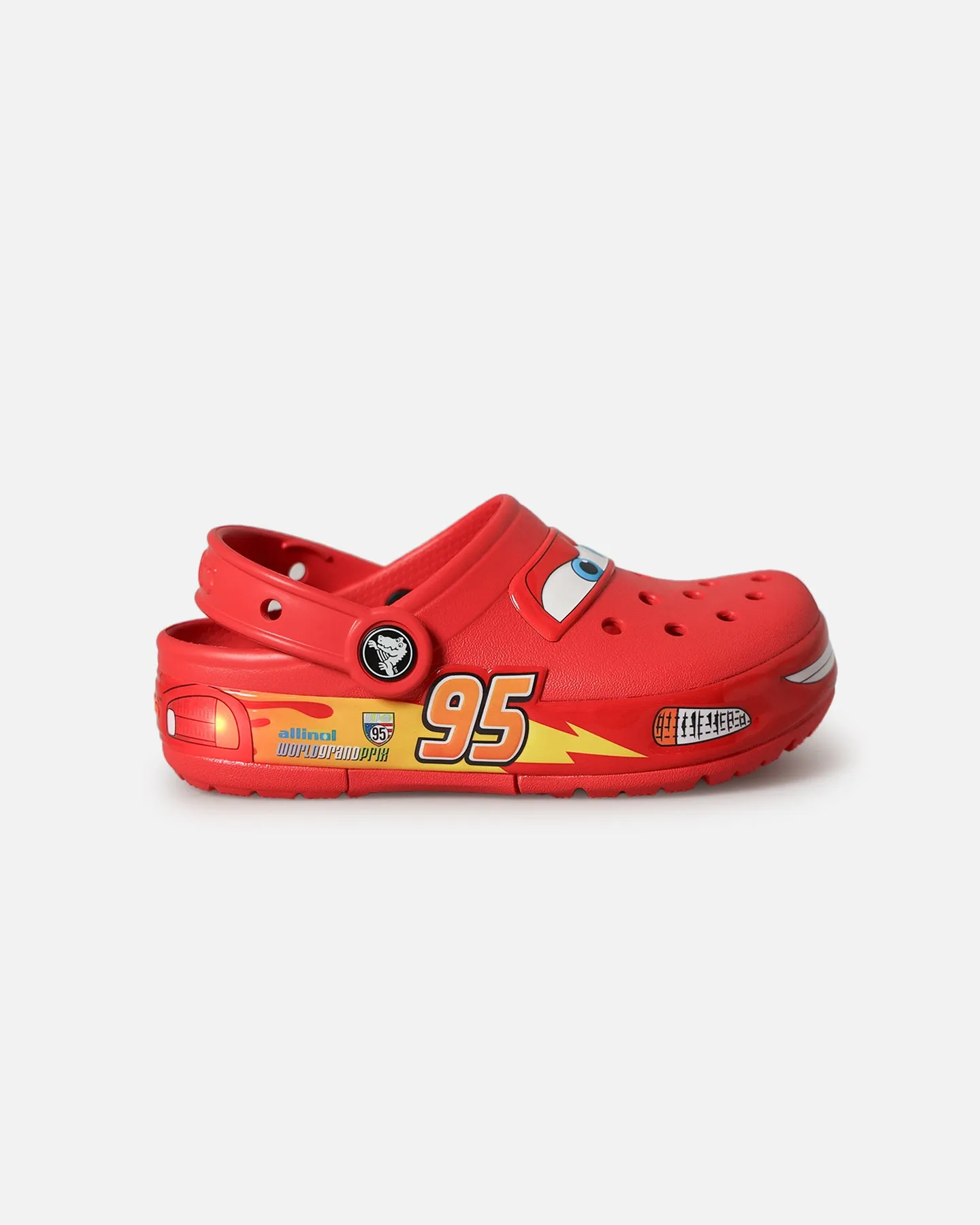 Crocs X Disney and Pixar Cars Kids' Lightning McQueen Clog (GS) Red