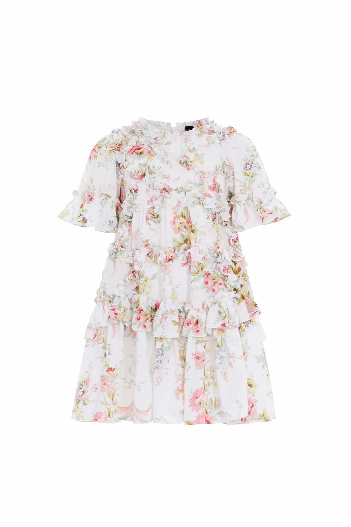 Enchanted Garden Alice Crepe Kids Dress