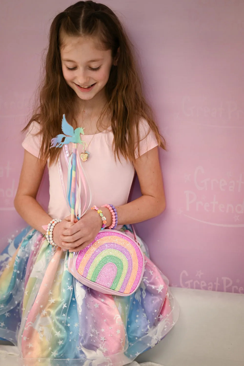 Enchanted Unicorn Skirt & Wand