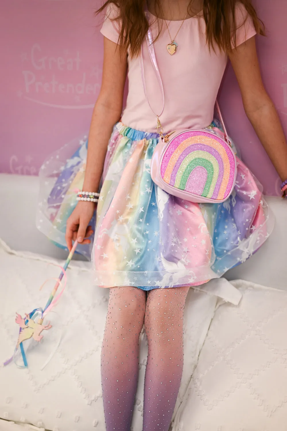 Enchanted Unicorn Skirt & Wand