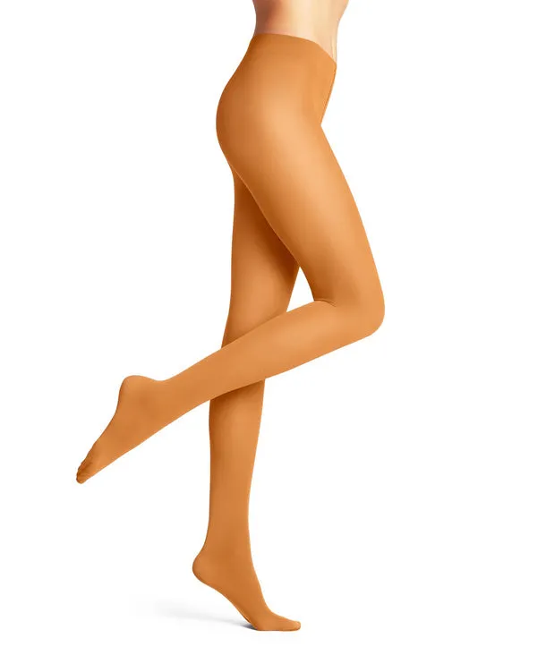 Falke 30 Denier Orange Coloured Tights