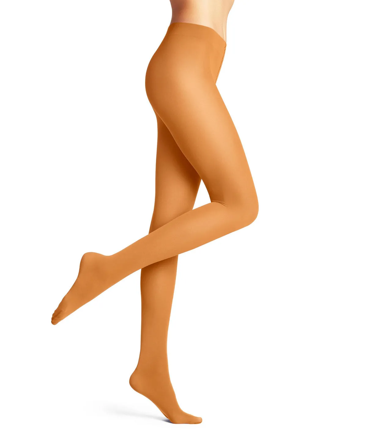 Falke 30 Denier Orange Coloured Tights