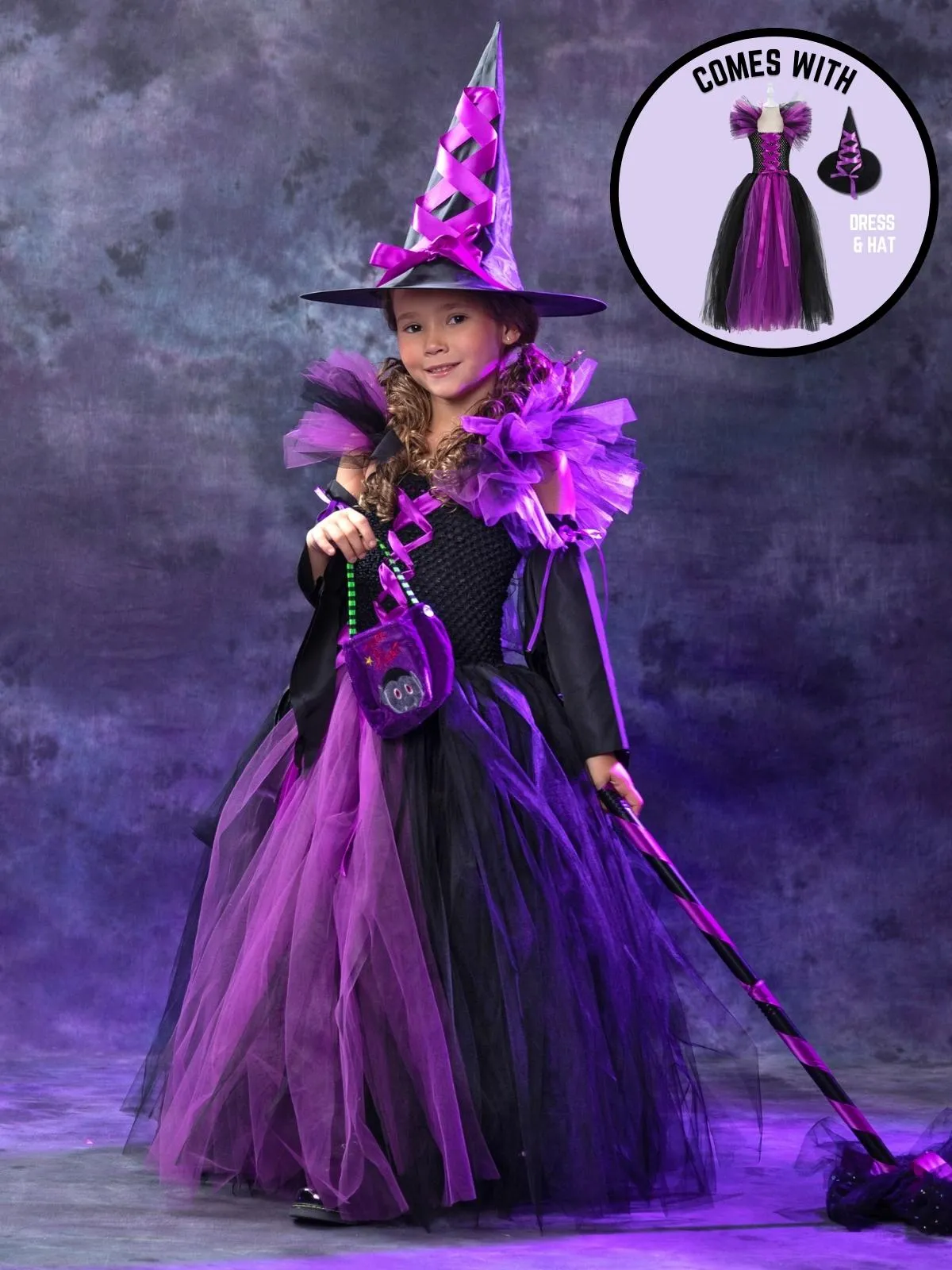 Girls Something Wicked Witch Costume Gown