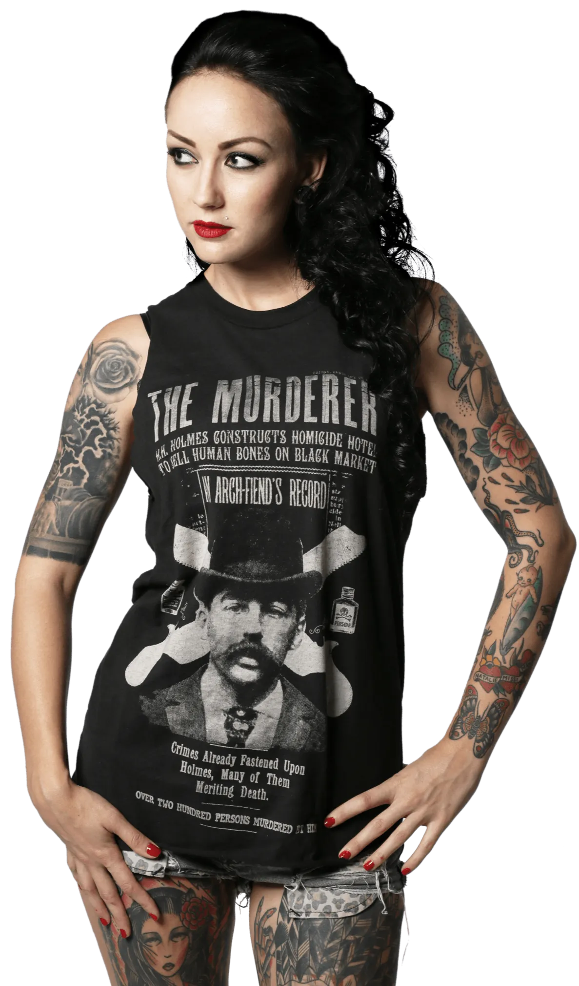 H.H.Holmes Murderer Muscle Tee