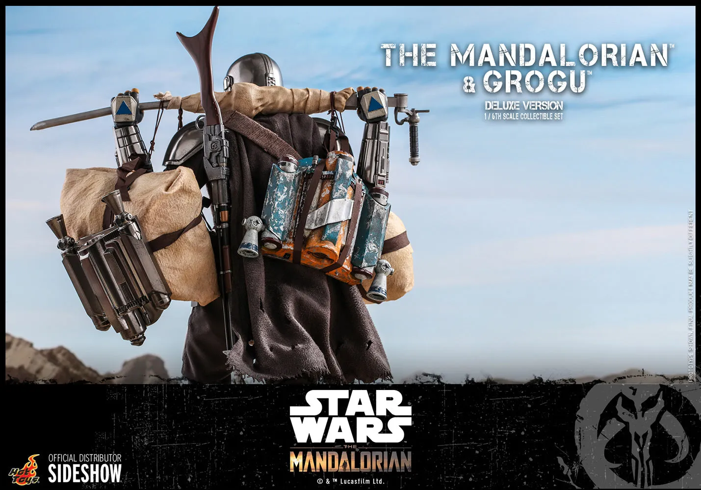Hot Toys - Star Wars The Mandalorian and Grogu (Deluxe Version)