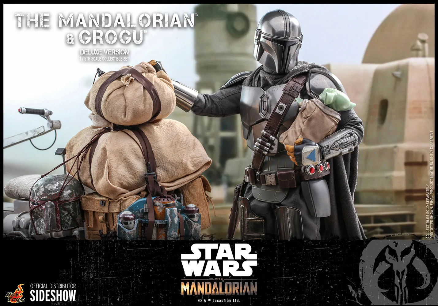 Hot Toys - Star Wars The Mandalorian and Grogu (Deluxe Version)