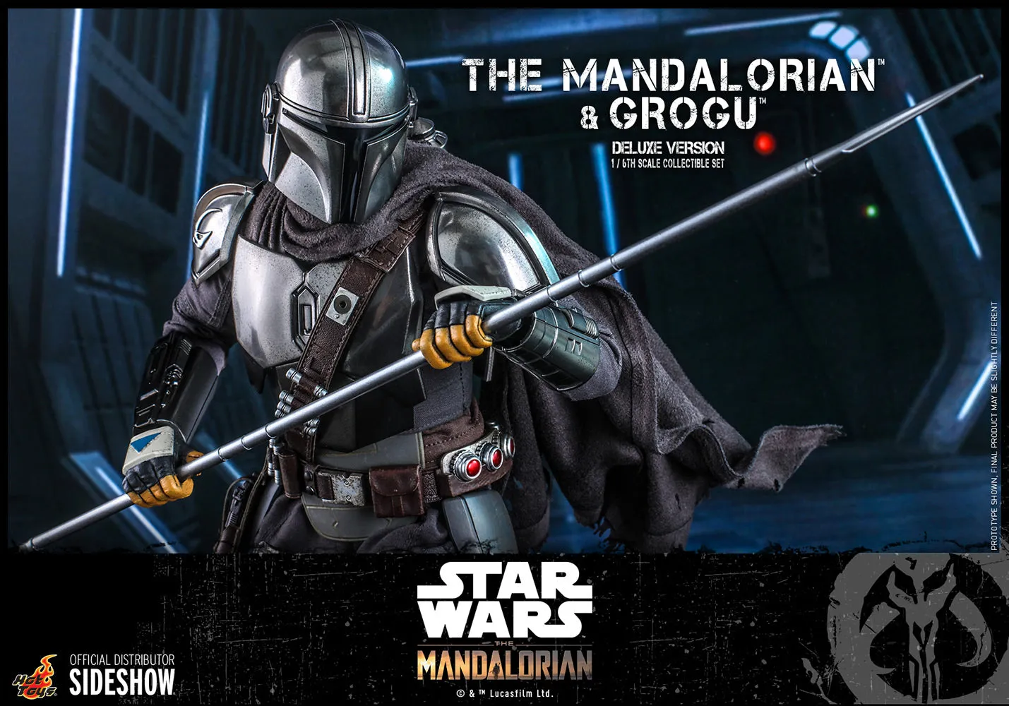 Hot Toys - Star Wars The Mandalorian and Grogu (Deluxe Version)