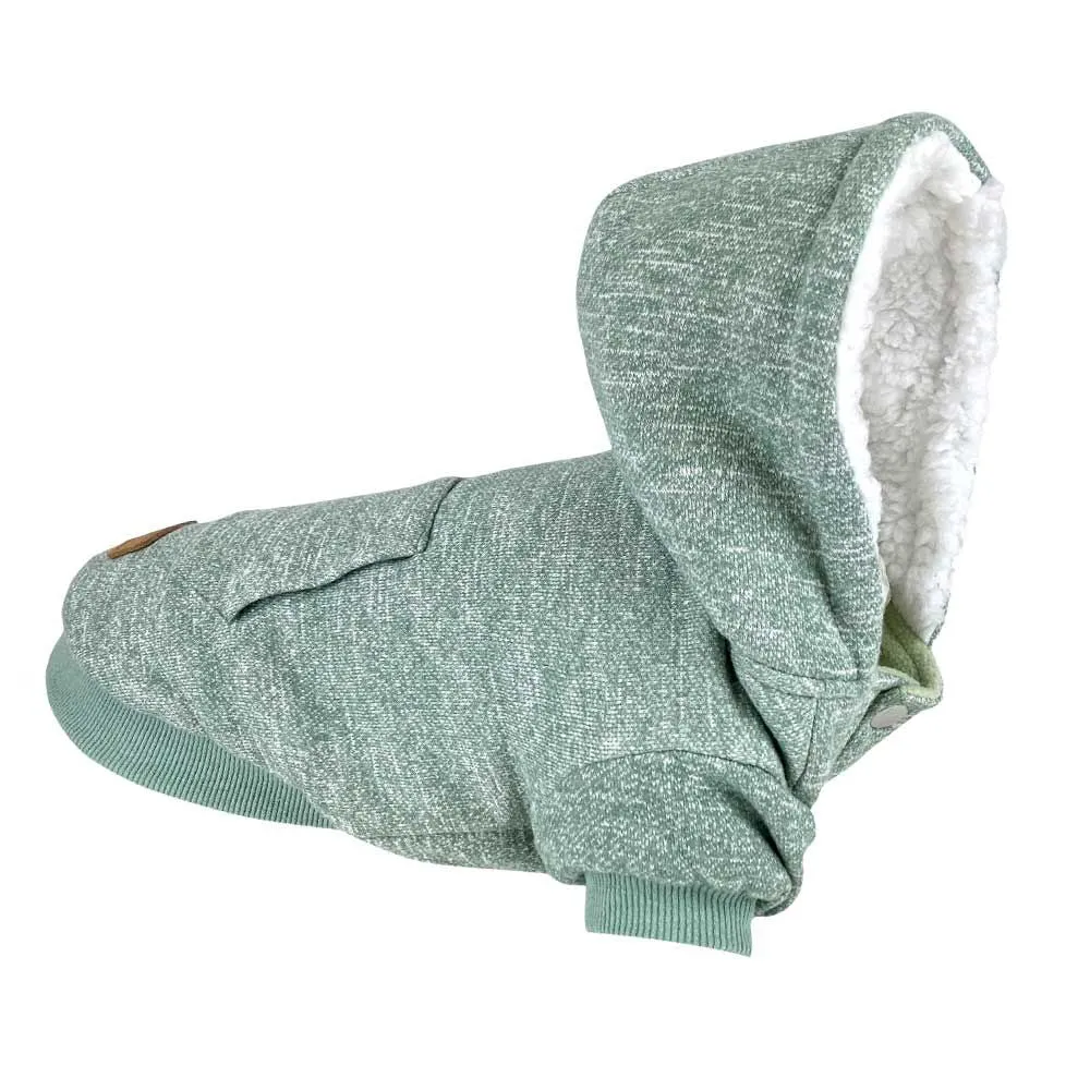 Huskimo Mt Snowy Hoodie - Eucalyptus