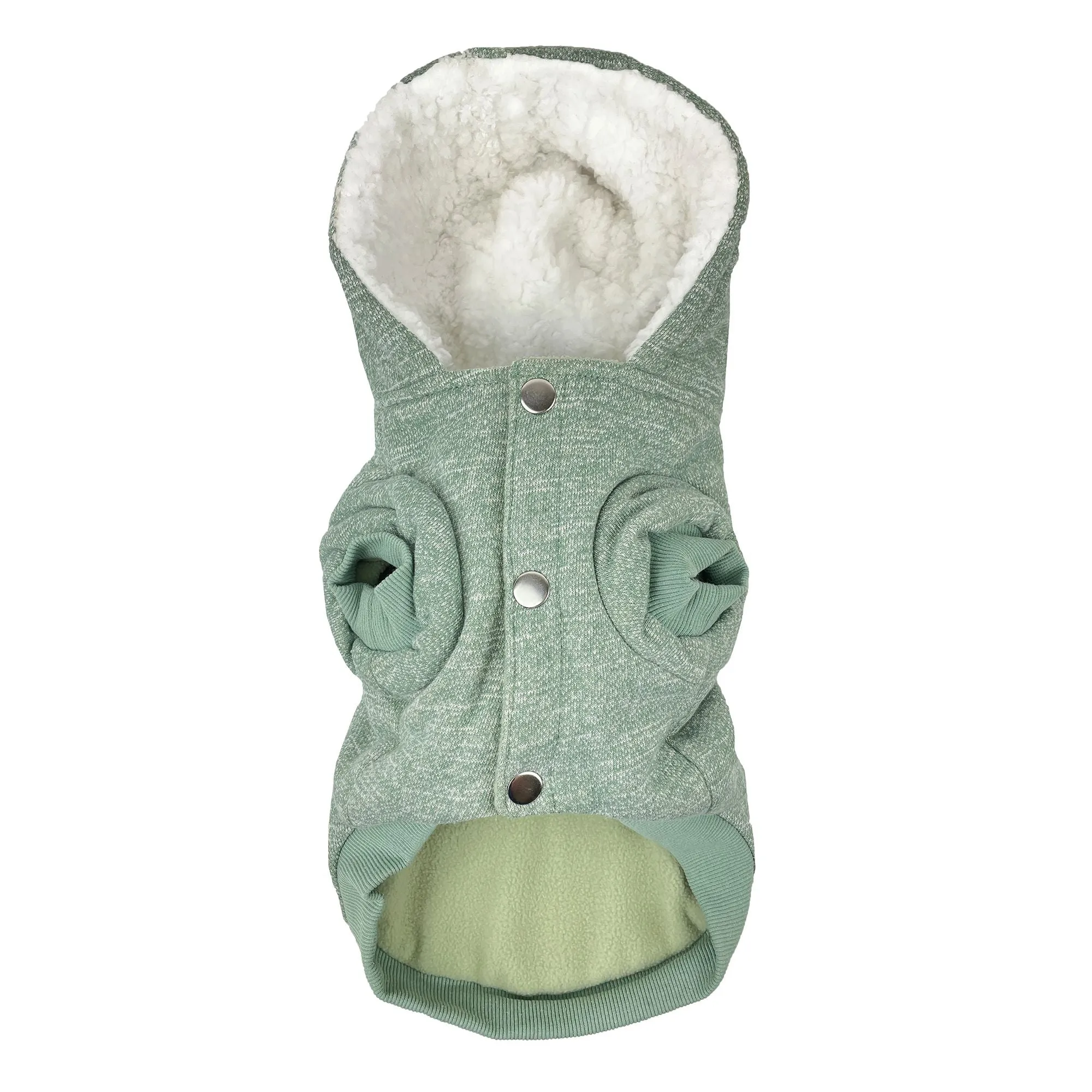 Huskimo Mt Snowy Hoodie - Eucalyptus