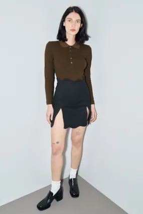 Ink Stain Mini Skirt