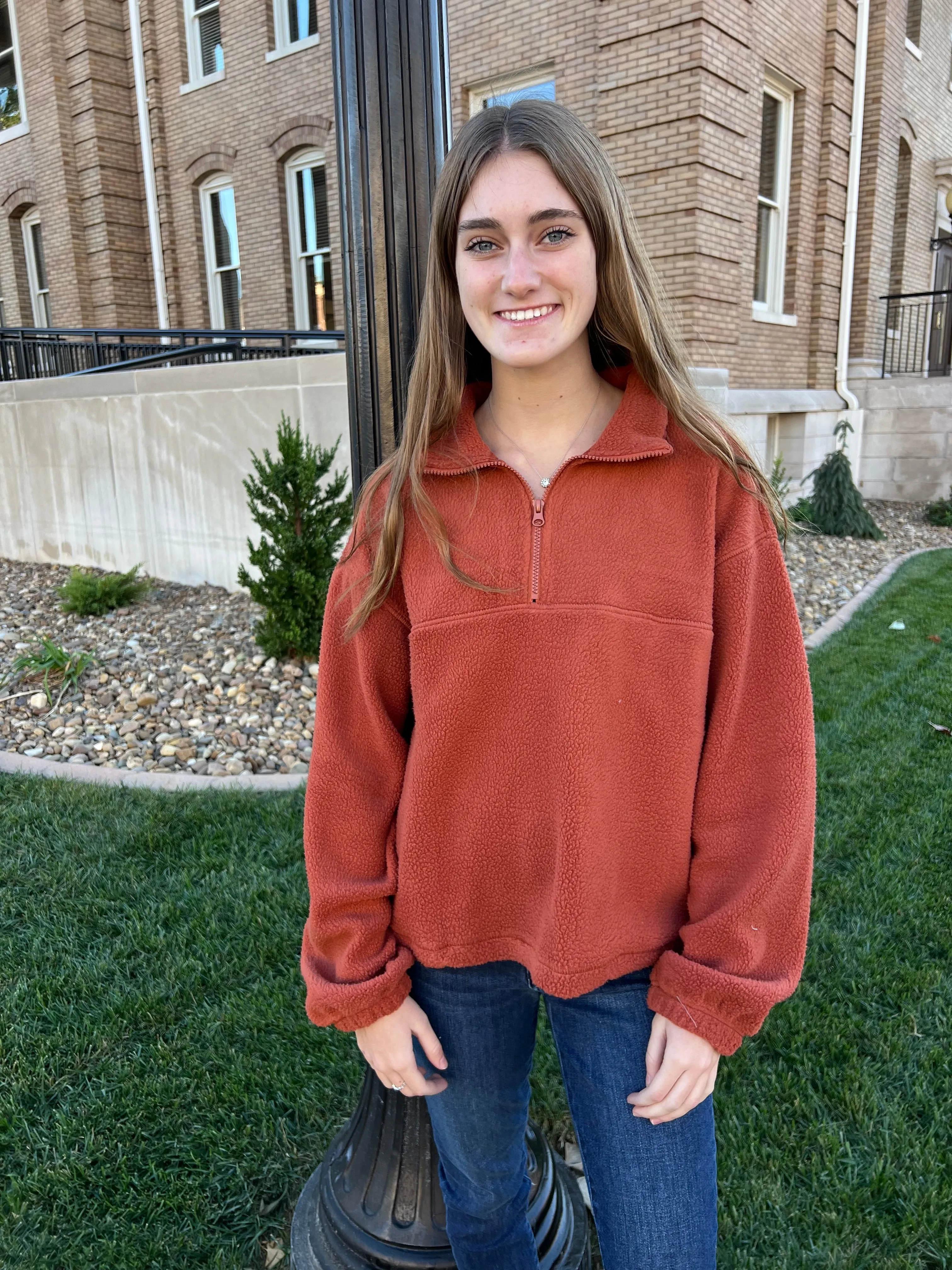 Just That Simple Quarter Zip Top - Multiple Colors
