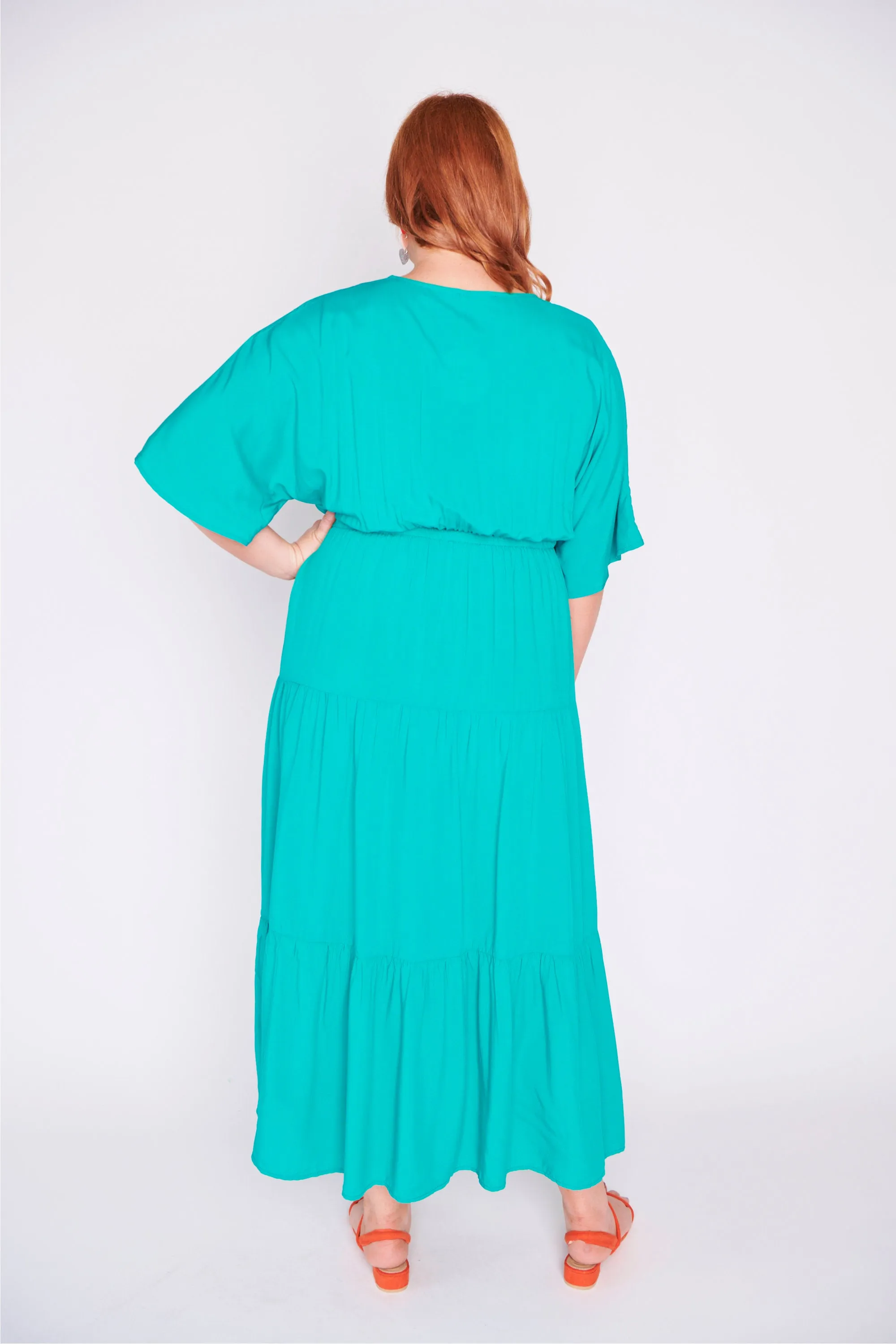 Maddie Teal Dress
