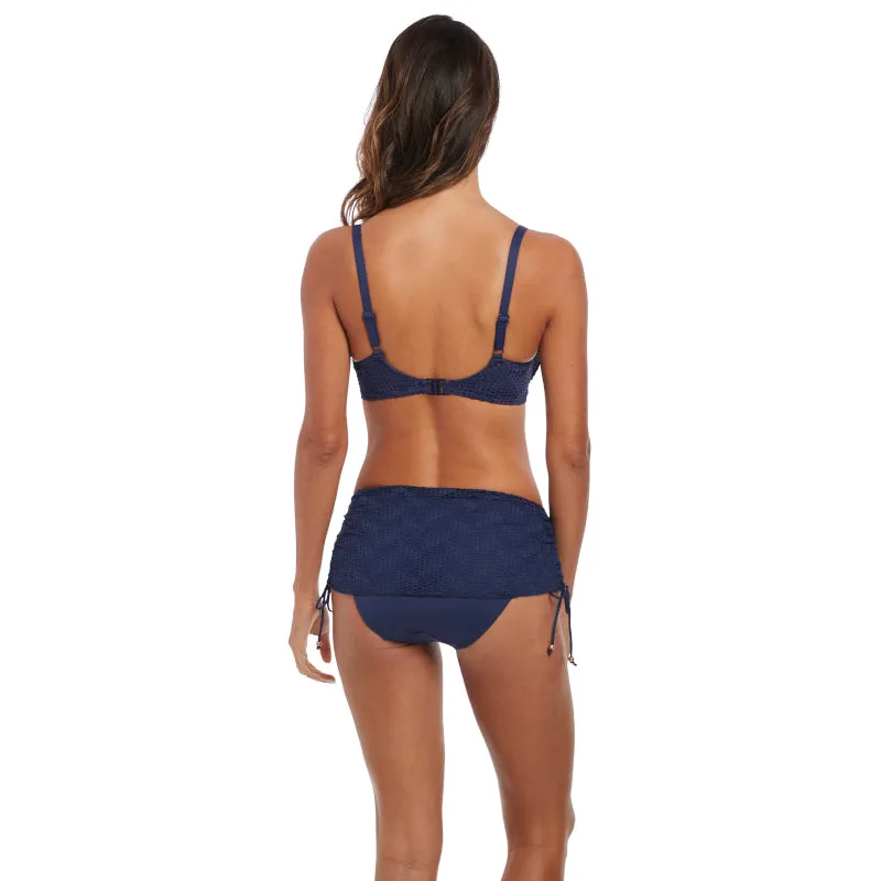 Marseille Twilight Blue Skirted Bikini Brief - Fantasie Swim