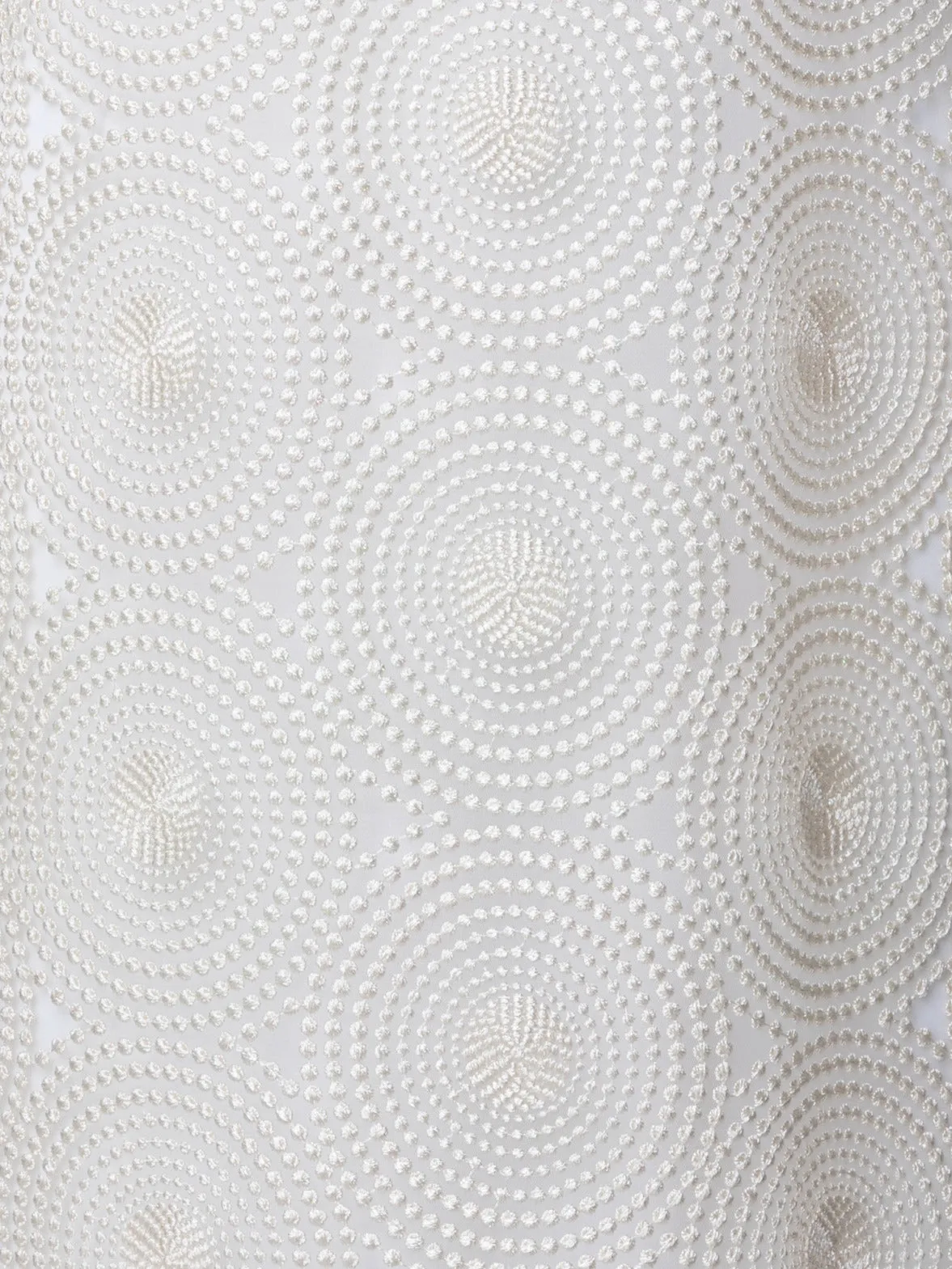 Metallic 3D Dot Embroidery Dress