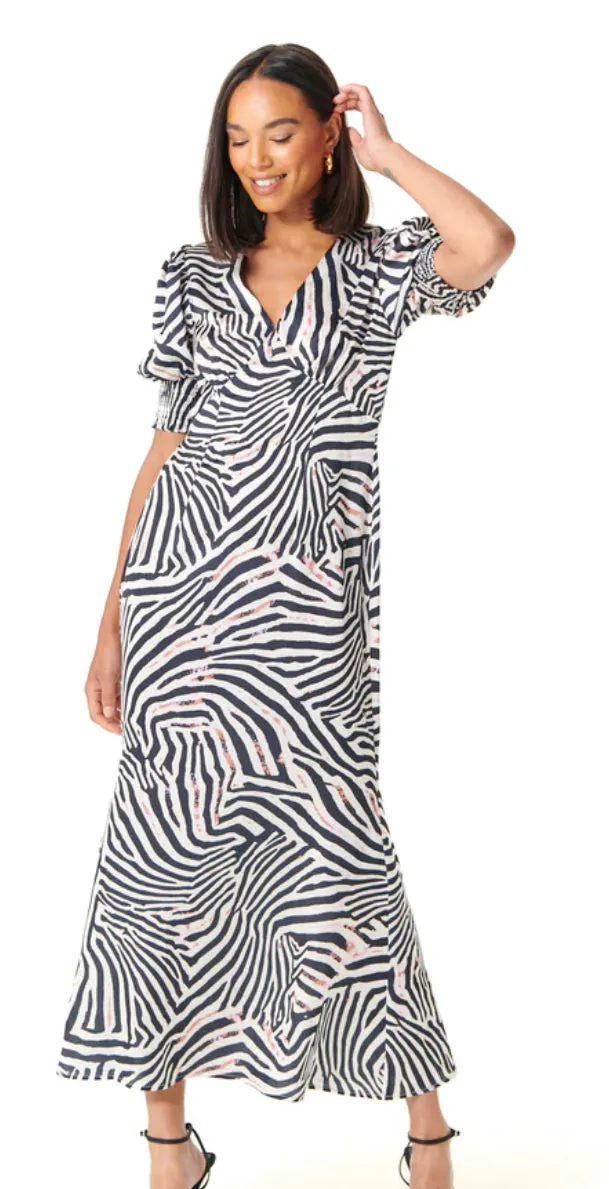 NEVERFULLY DRESSED Zebra May Dress