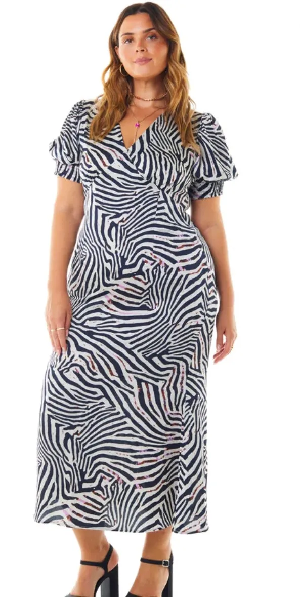 NEVERFULLY DRESSED Zebra May Dress