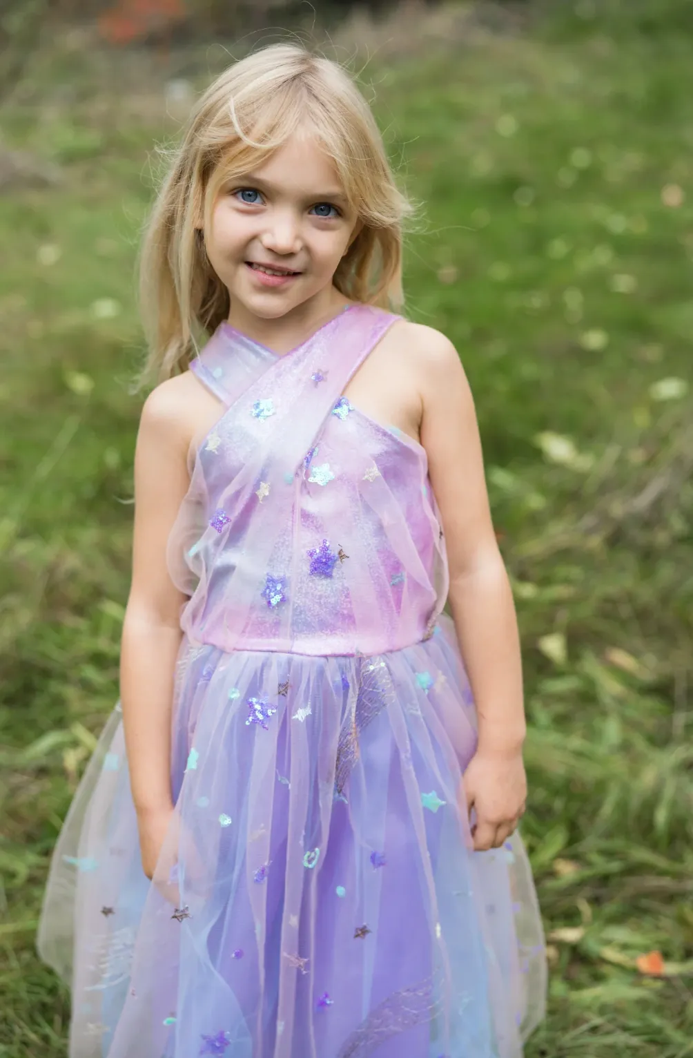 Ombre ERAS Dress Lilac/Blue