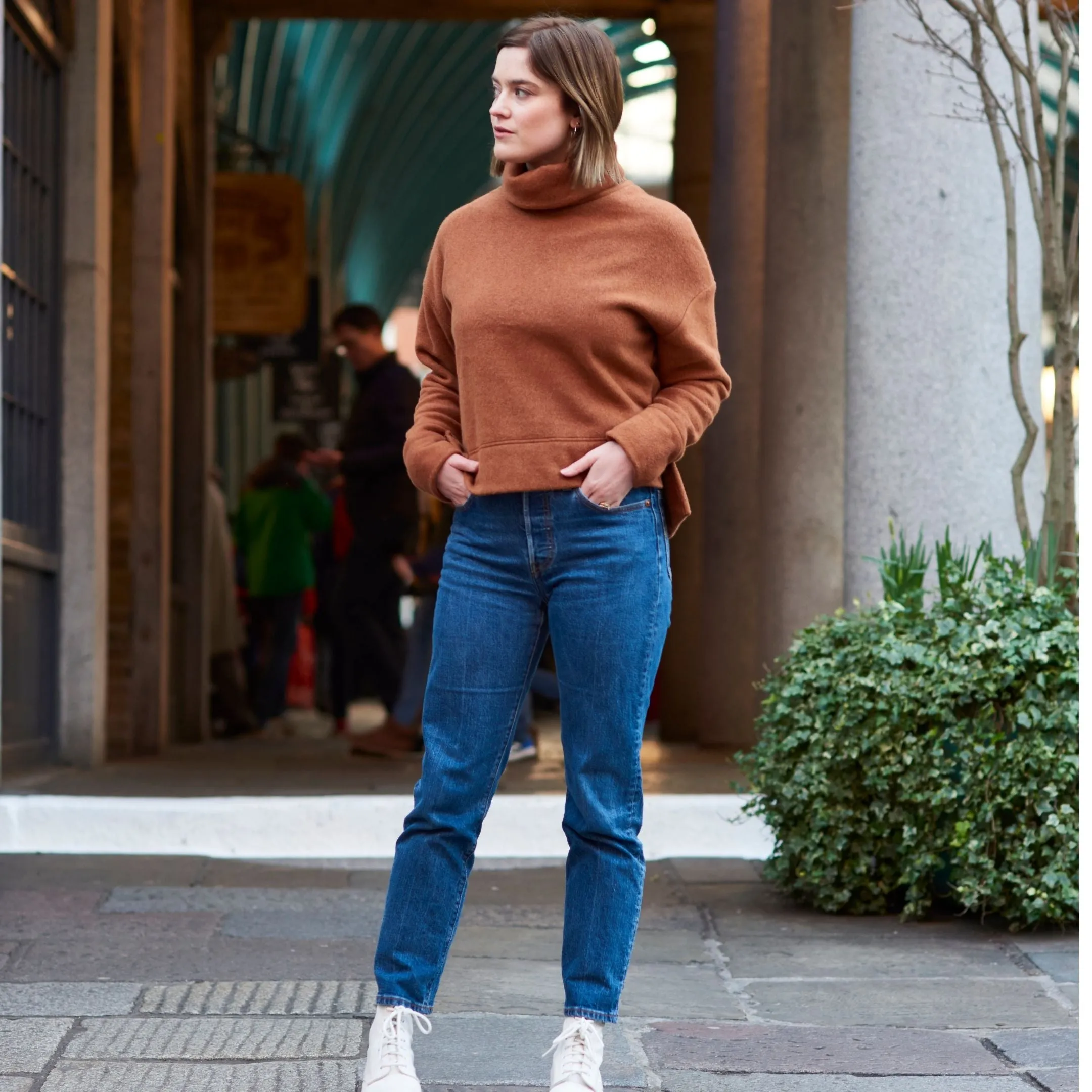 Organic Cotton Winnie Jumper in Copper by Onesta
