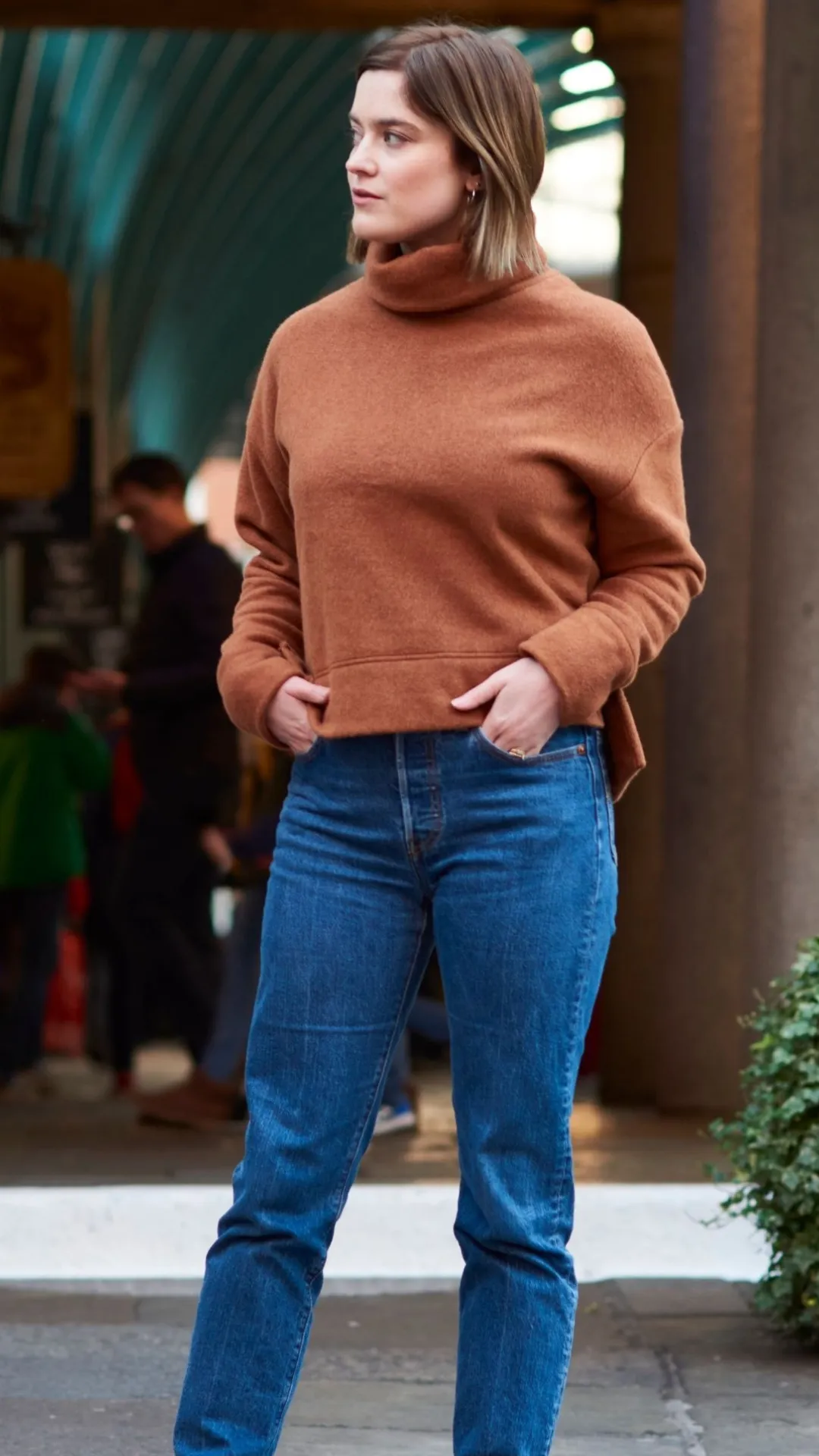 Organic Cotton Winnie Jumper in Copper by Onesta