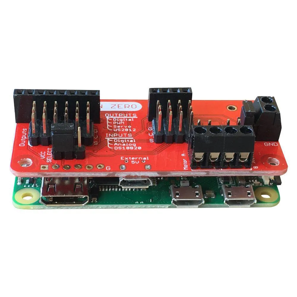 Picon Zero - Intelligent Robotics Controller for Raspberry Pi
