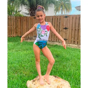 Protect Our Home Racerback Leotard By Anaya Berret