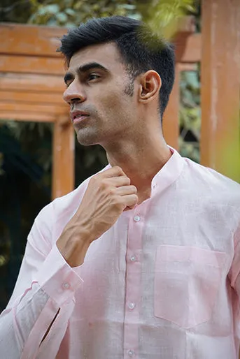 Pure Linen Regular Fit Solid Shirt