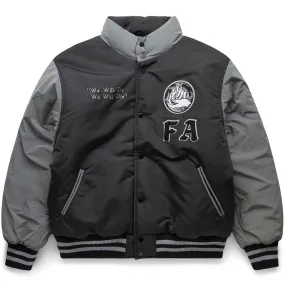 REFFLECTIVE VARSITY PUFFER