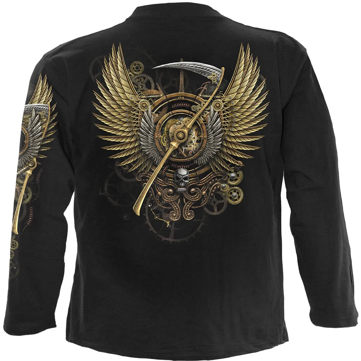 STEAM PUNK REAPER - Longsleeve T-Shirt Black