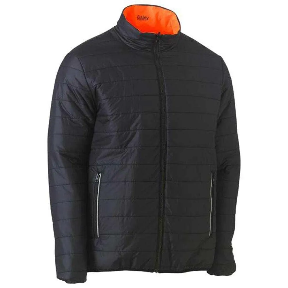 Taped Hi-Vis Reversible Puffer Jacket BJ6350HT