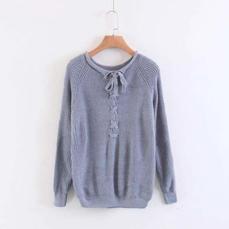 Tied Up Sweater