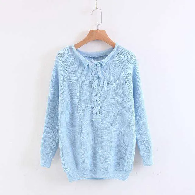 Tied Up Sweater