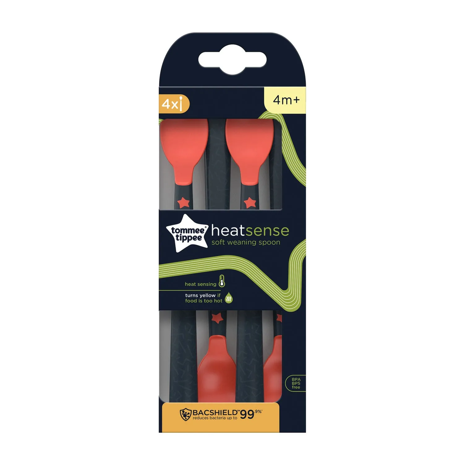 Tommee Tippee Heat Sensing Spoons x4