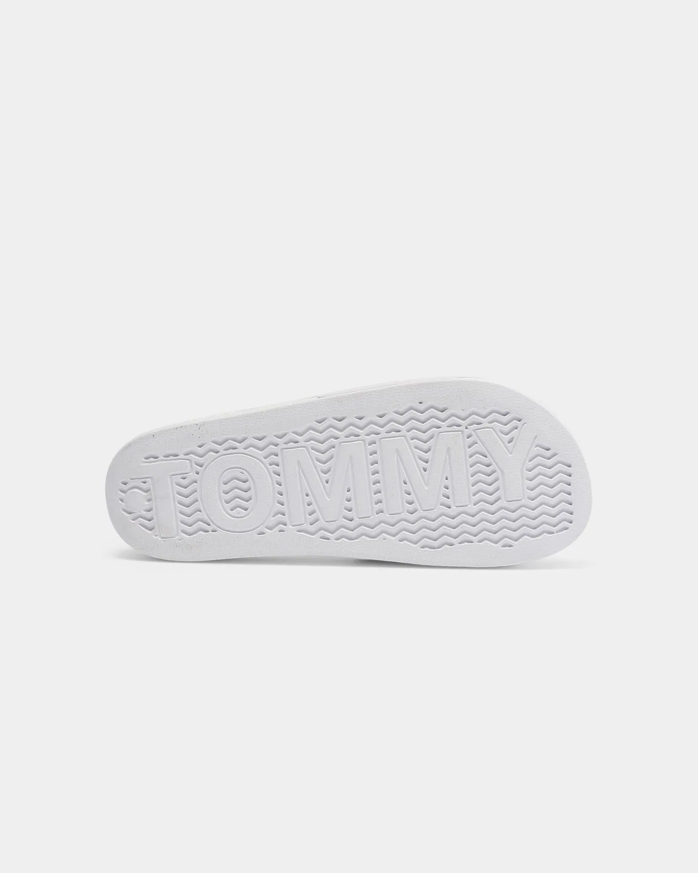 Tommy Jeans Seasonal Flag Slide White