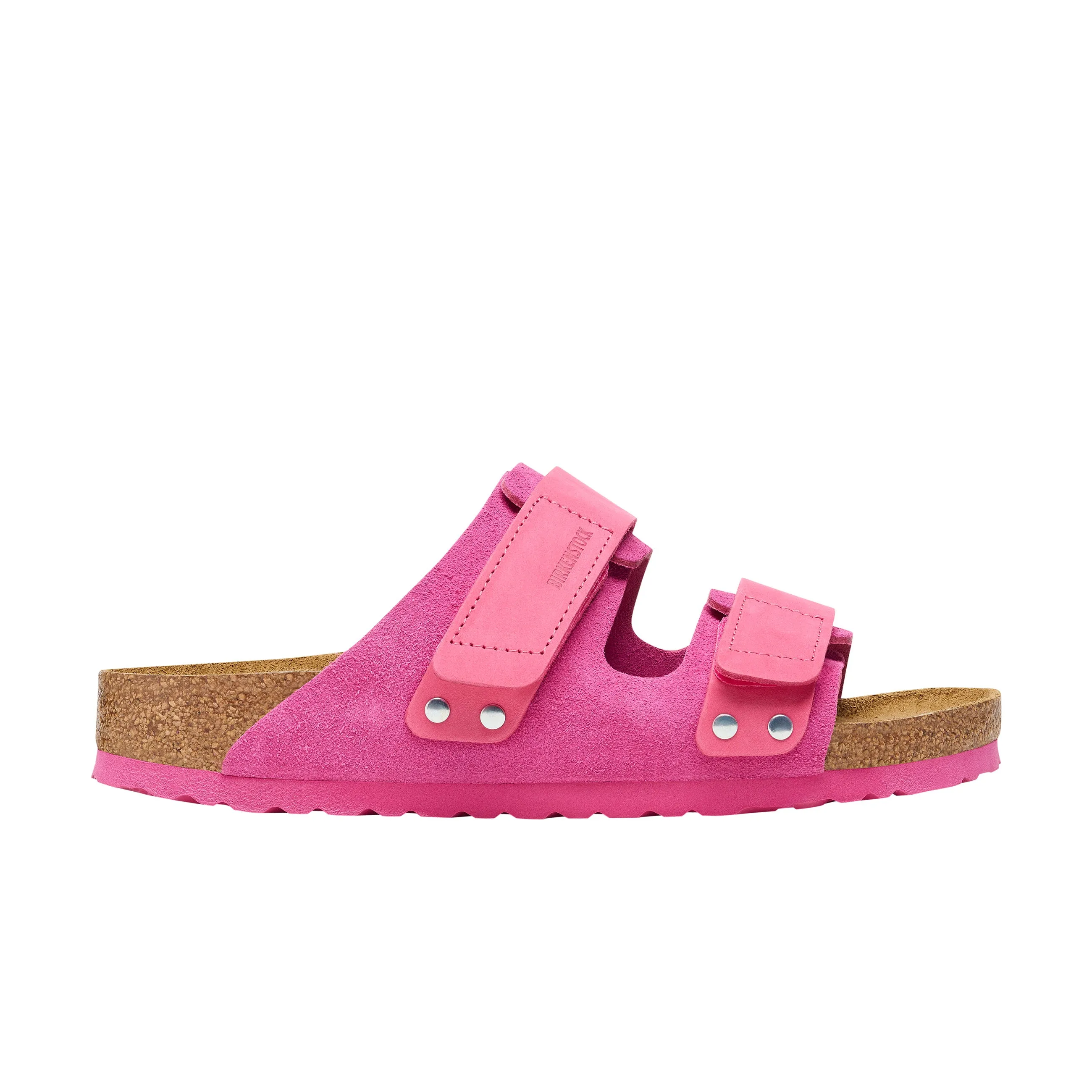 Uji Fuchsia Tulip Nubuck/Suede Leather