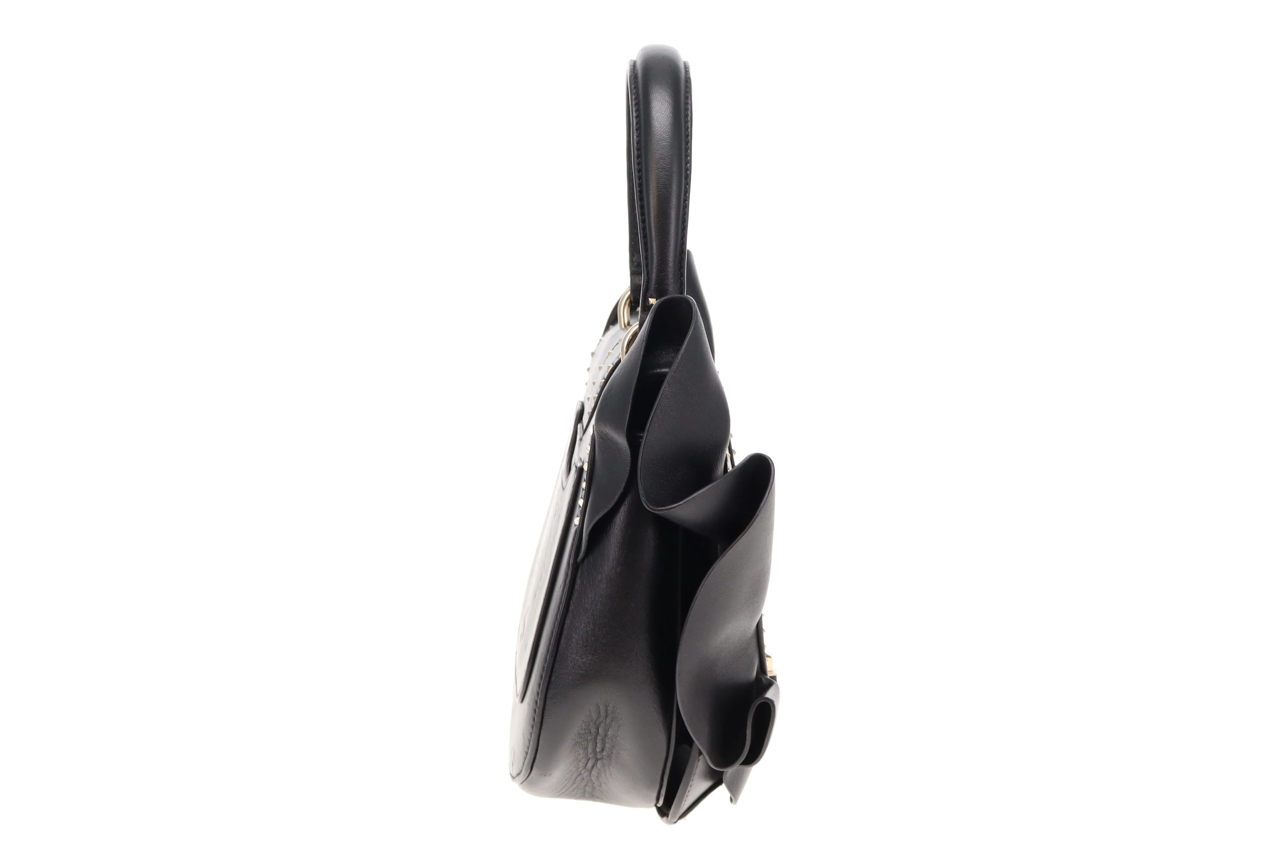 Valentino One Handle Rockstud Ruffle