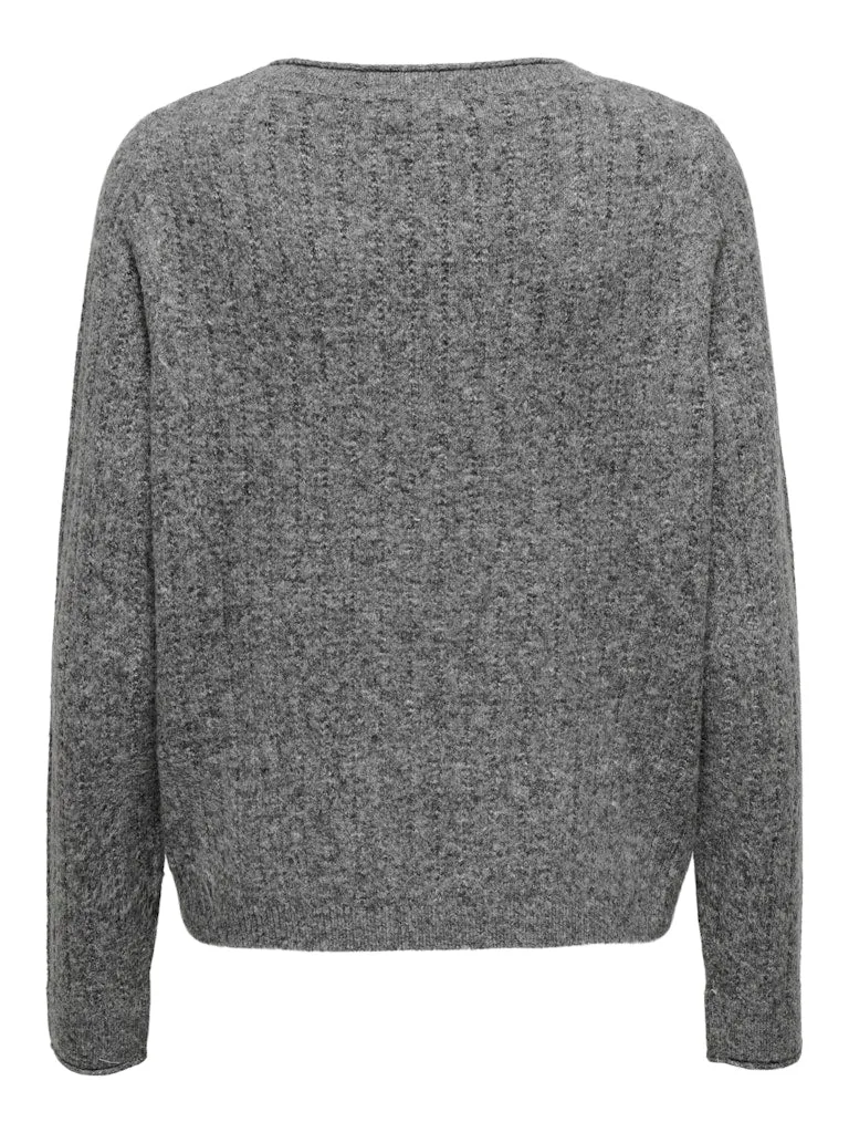 Yuma Life Knit - Medium Grey Melange
