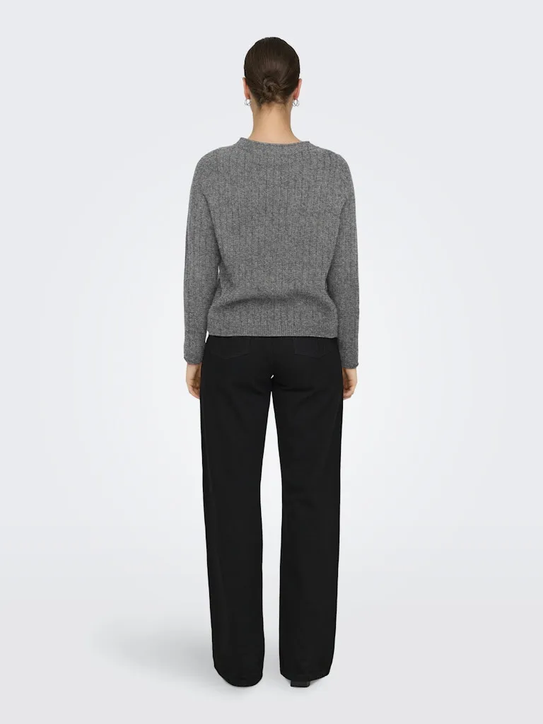 Yuma Life Knit - Medium Grey Melange